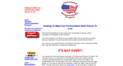 Desktop Screenshot of homelandpreparedness.org